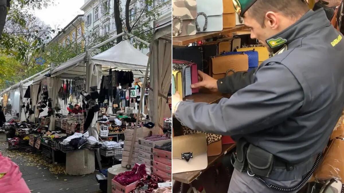 Lavoratori in nero e 3700 articoli pericolosi: il blitz della Finanza alla Fiera di San Nicolò - 