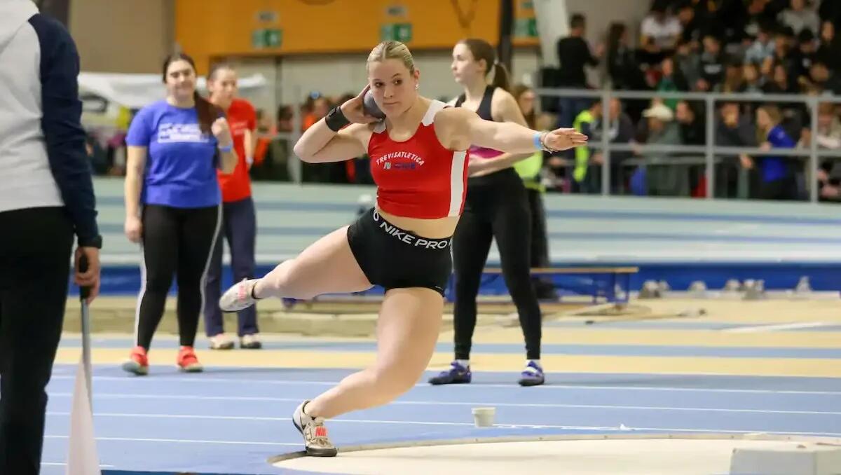 Anita Nalesso migliora il suo record nel lancio del peso e conquista la qualificazione agli Europei Under 20 -