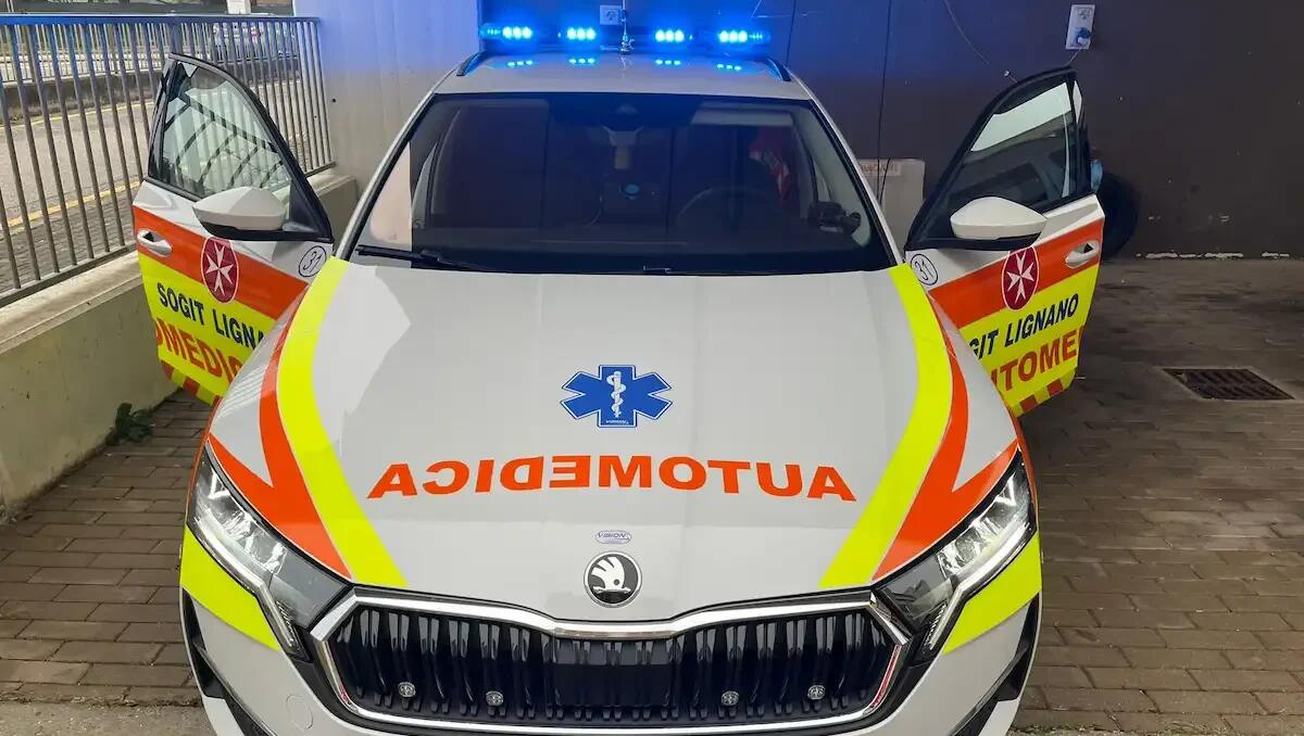 Nuova automedica ancora più all’avanguardia in servizio all'Ospedale di Latisana -