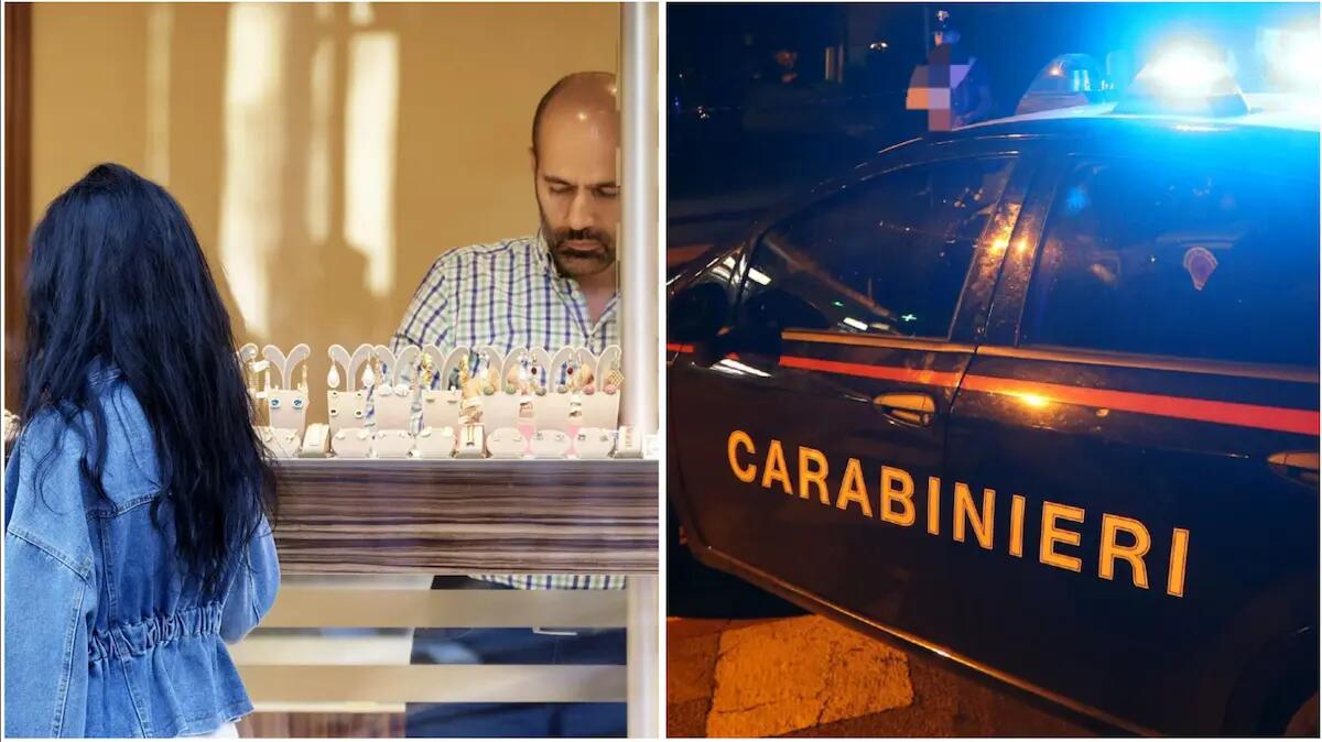 Paura in una gioielleria assaltata da 5 ladri armati: ferito il figlio del titolare, malore per una cliente - 