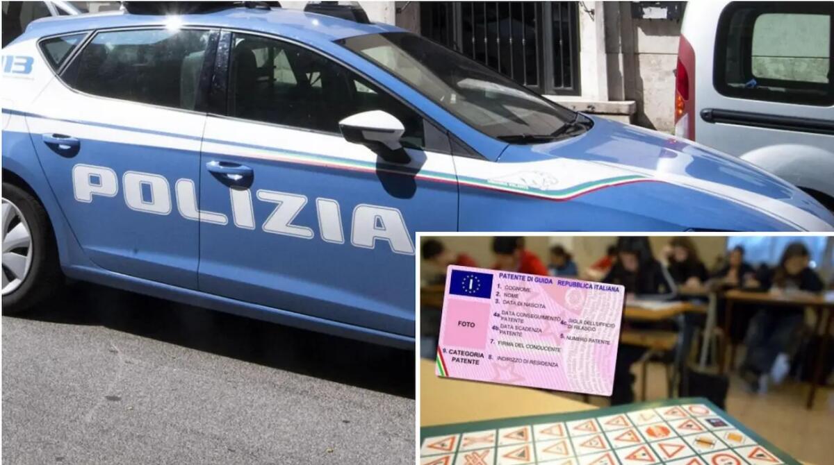 Copiano all’esame della patente, ma tra i banchi ci sono agenti in borghese: tre denunciati - 