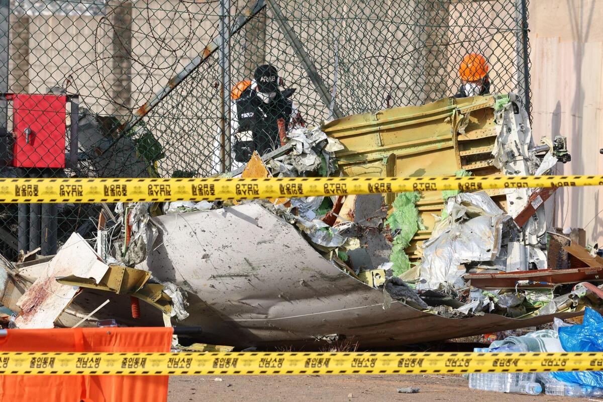 Disastro aereo in Sudcorea: le scatole nere inviate a Seul per l'analisi negli Usa - 