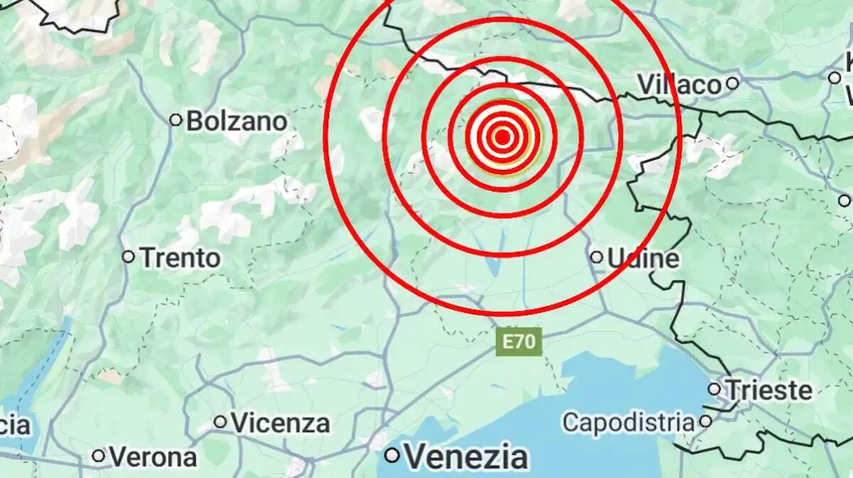 Terremoto in Friuli Venezia Giulia: doppia scossa nel cuore della notte - 