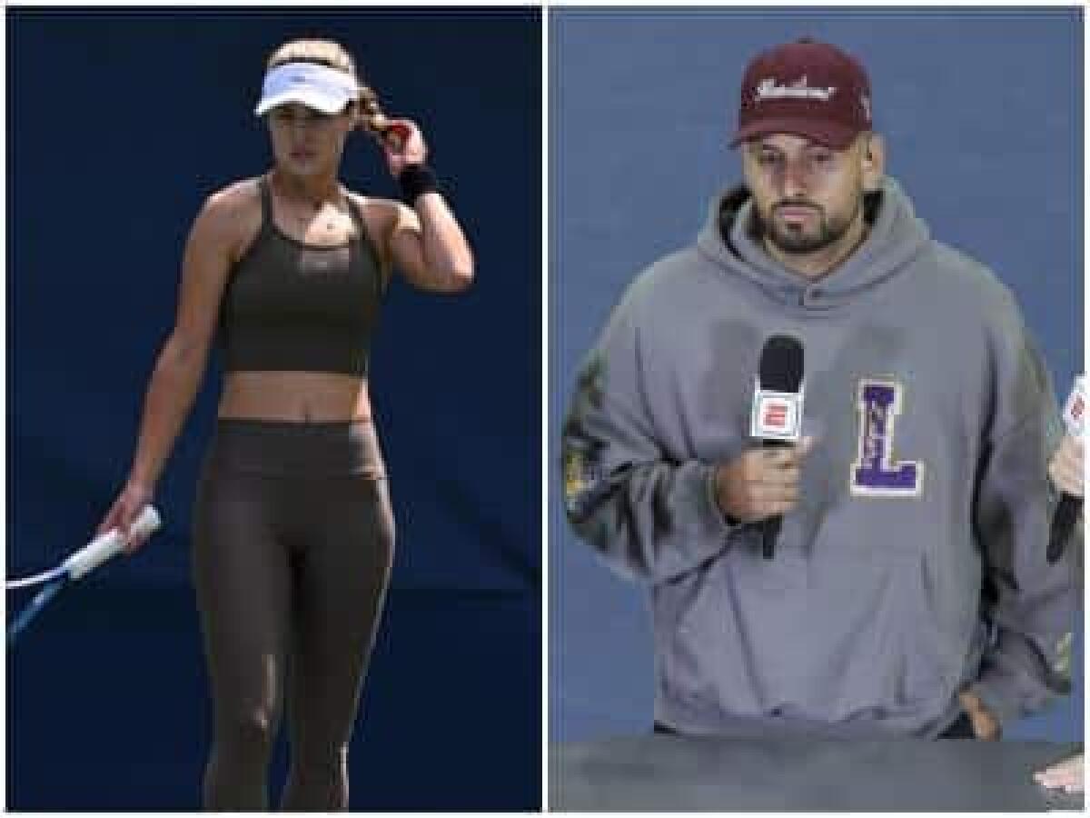 Gelo all'Australian Open tra Anna Kalinskaya e Nick Kyrgios - 