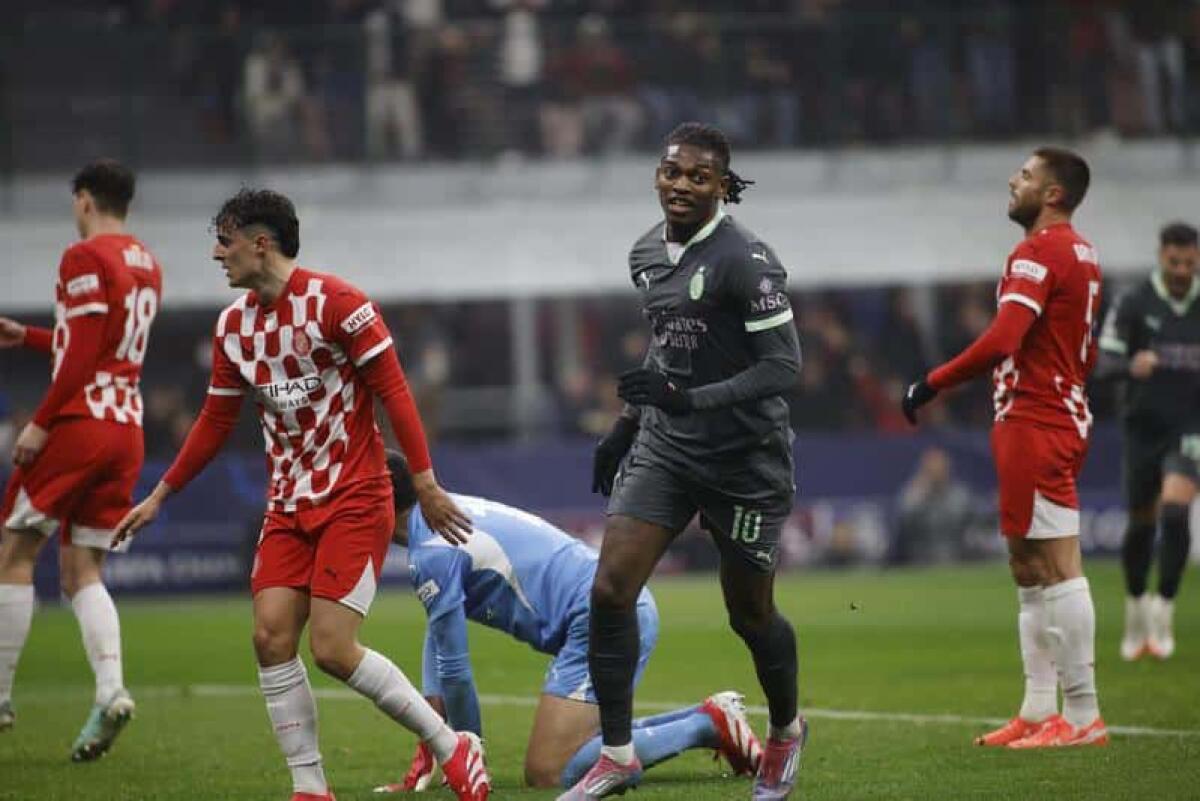 Il Milan batte il Girona 1-0 e vola agli ottavi: Leao decisivo - 
