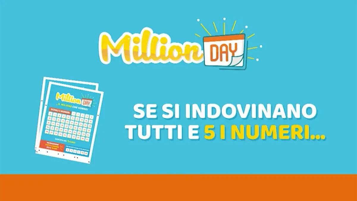 Million Day e Million Day Extra: scopri i numeri vincenti di oggi 14 gennaio 2025, ore 20:30 -