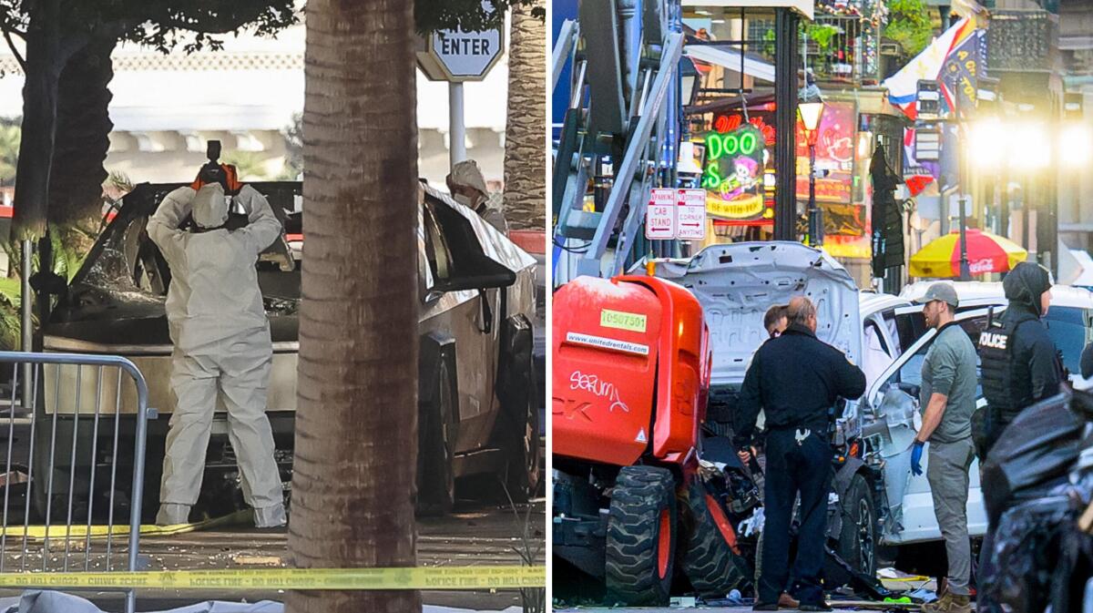 Attacco di Capodanno: collegamenti tra Tesla esplosa e attentato a New Orleans. - 