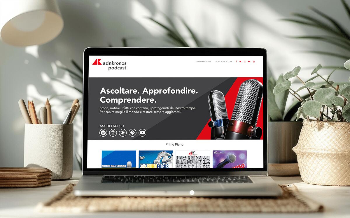 Adnkronos: la nuova sezione podcast per un'informazione innovativa e coinvolgente - 