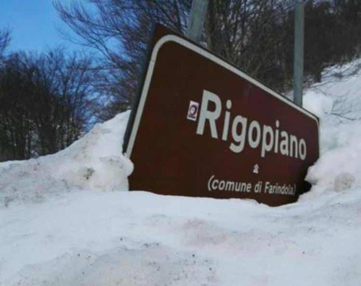 Inaugurazione Giardino della memoria per la tragedia di Rigopiano - 