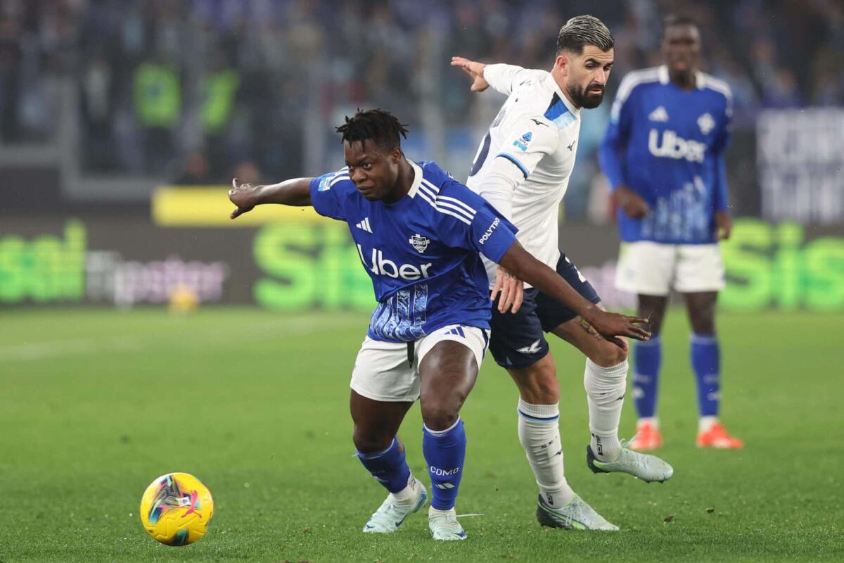 Lazio e Como pareggiano 1-1: Dia e Cutrone i marcatori - 