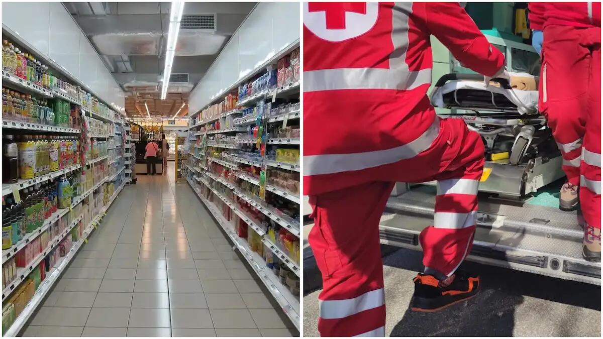 Anziana si accascia a terra al supermercato a causa di un arresto cardiaco: i dipendenti le salvano la vita - 