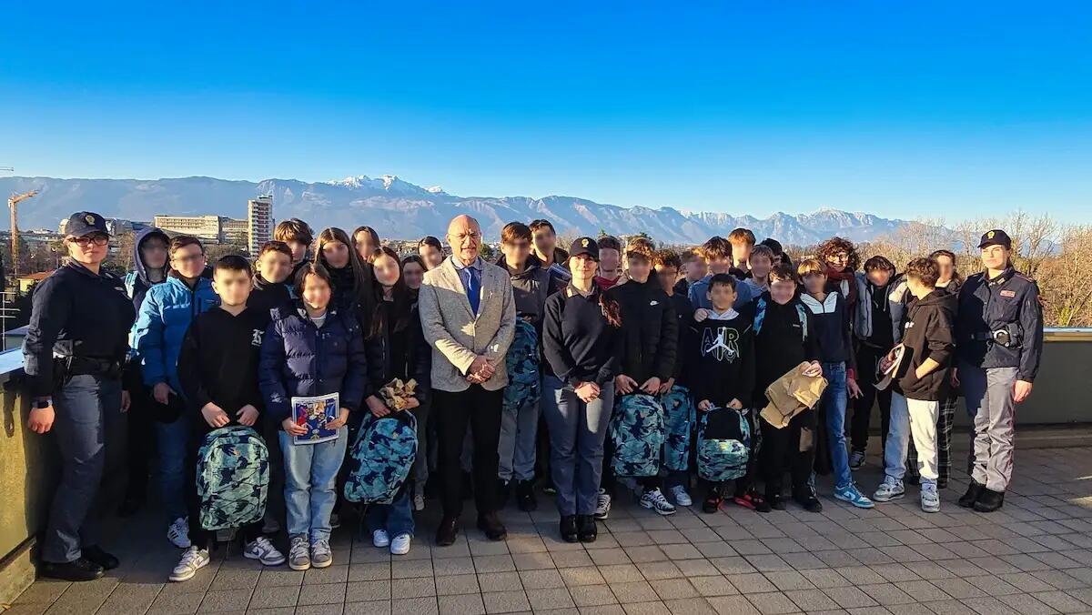 La Questura di Pordenone apre le porte agli studenti dell'Istituto Don Bosco - 