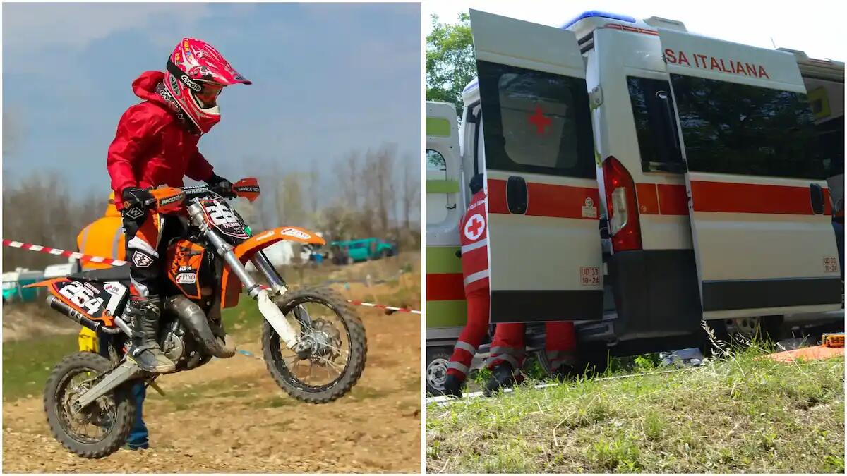 Perde il controllo della moto da cross sul fiume Tagliamento e cade a terra: ferito un giovane 30enne -