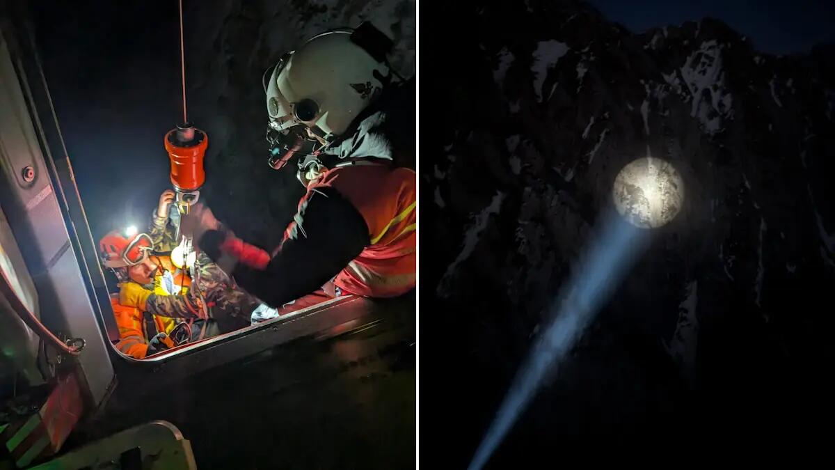 Tre giovani escursionisti scivolano per 200 metri in un ripido canale: salvati in extremis - 