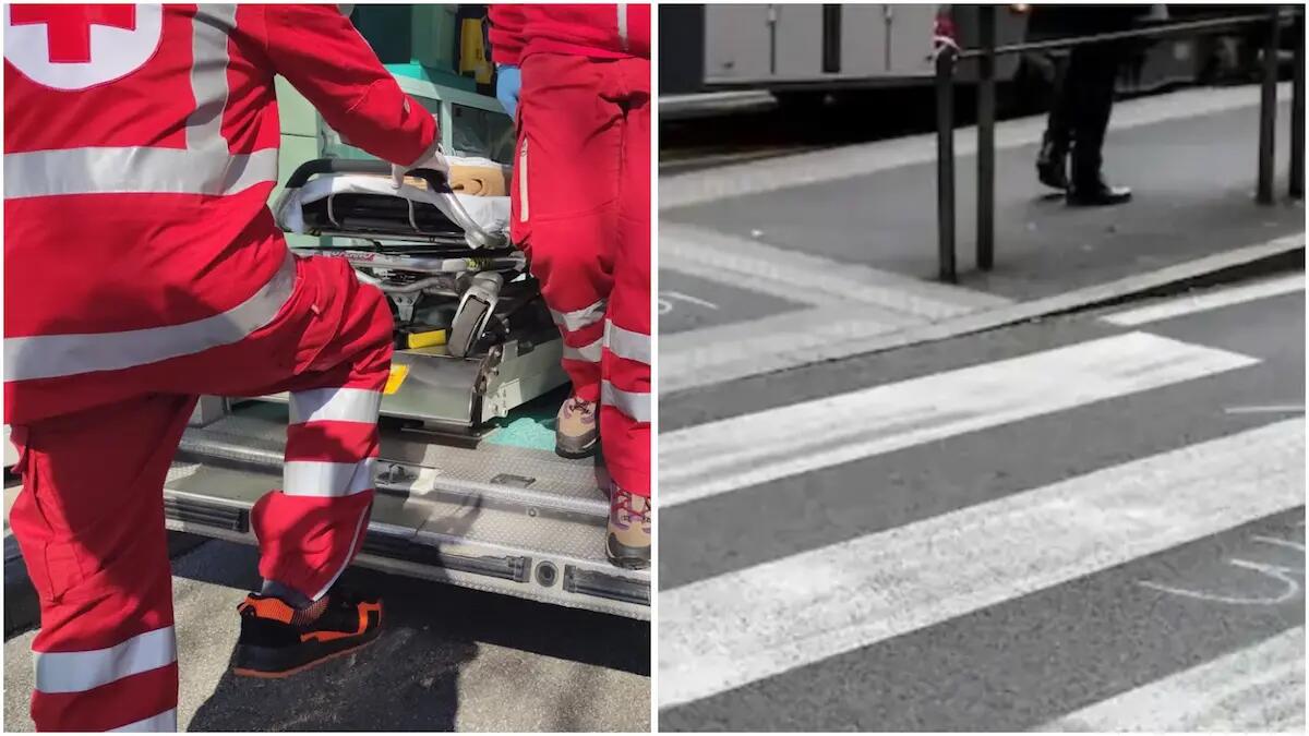 Investito da un'auto vicino alla fermata del bus: ferito uno studente trasportato in ospedale - 