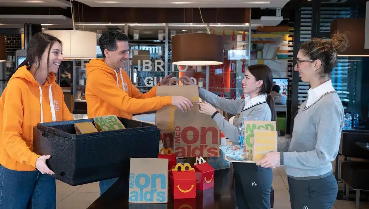 McDonald's e Banco Alimentare uniti per donare 250 pasti caldi a settimana a chi è in difficoltà a Udine - 