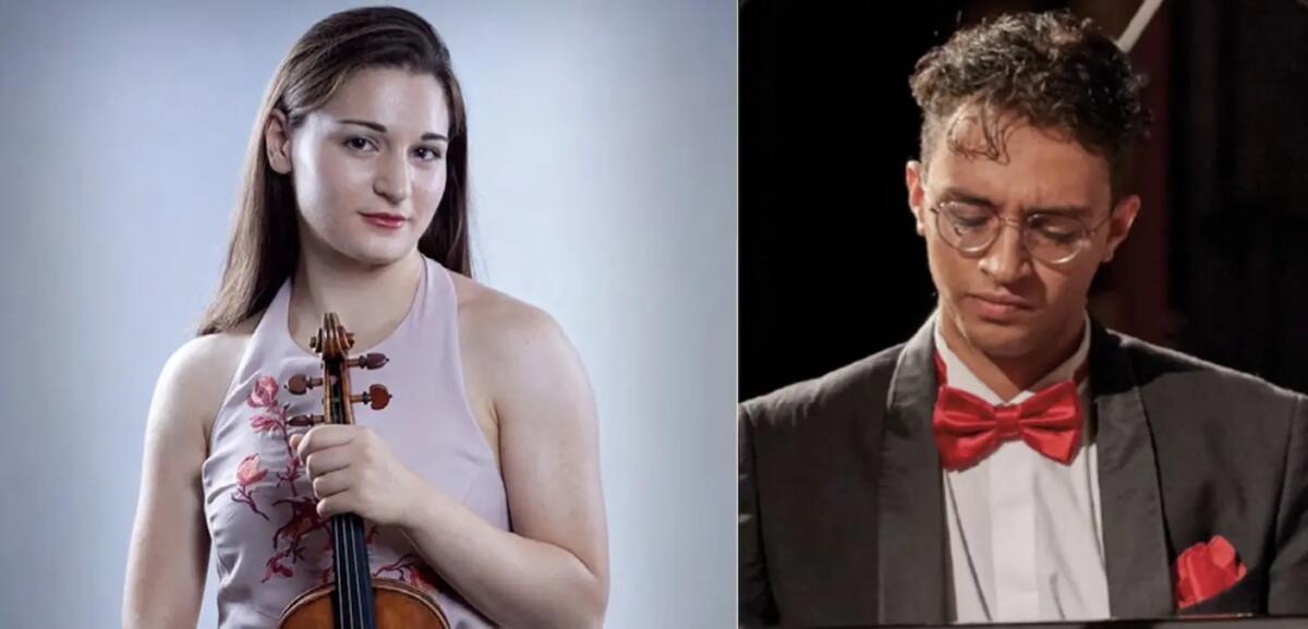 Musica, Trieste: duo Eva Miola – Matteo Di Bella su un repertorio per violino e pianoforte - 