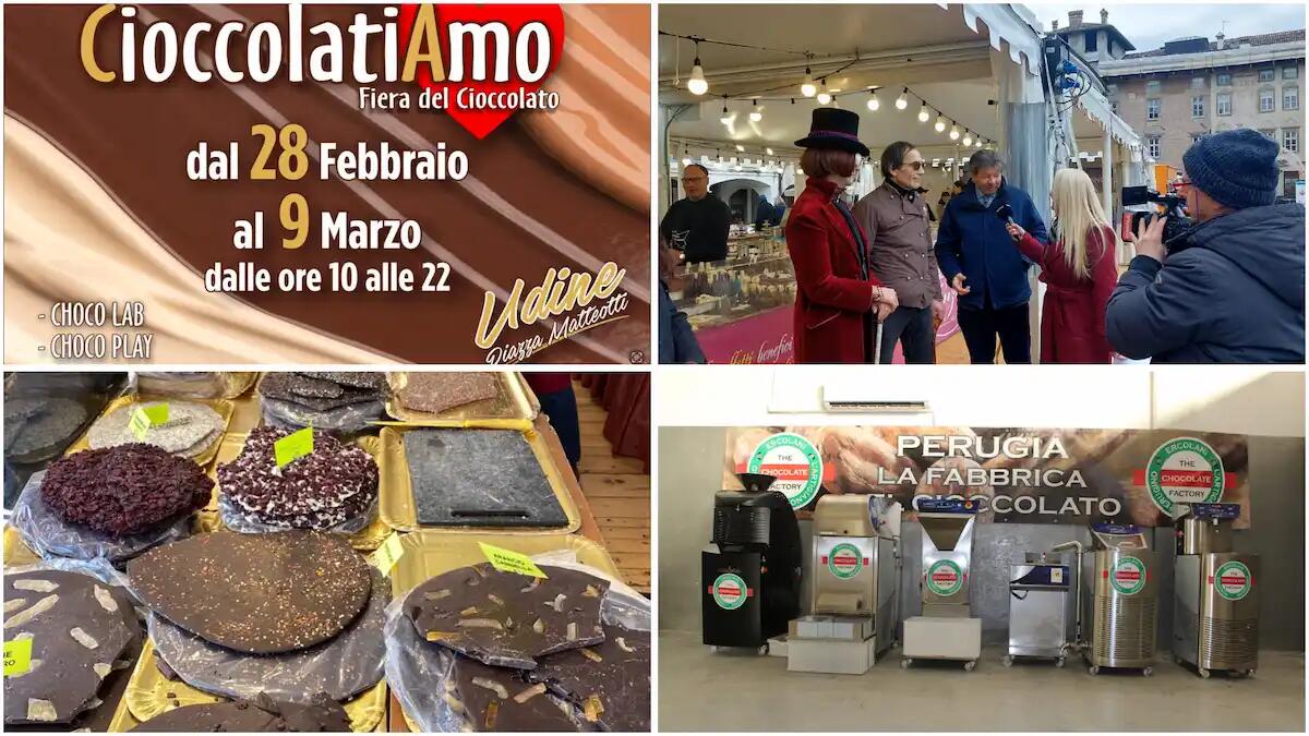 Udine si trasforma in un paradiso del cioccolato con eventi, degustazioni e ospiti: scopri il programma - 
