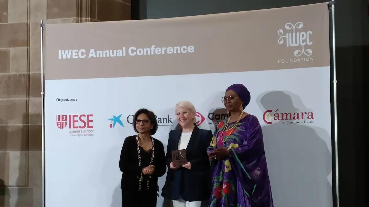 L'imprenditrice Luigina Barbuio tra le vincitrici dell'IWEC Award 2024 -