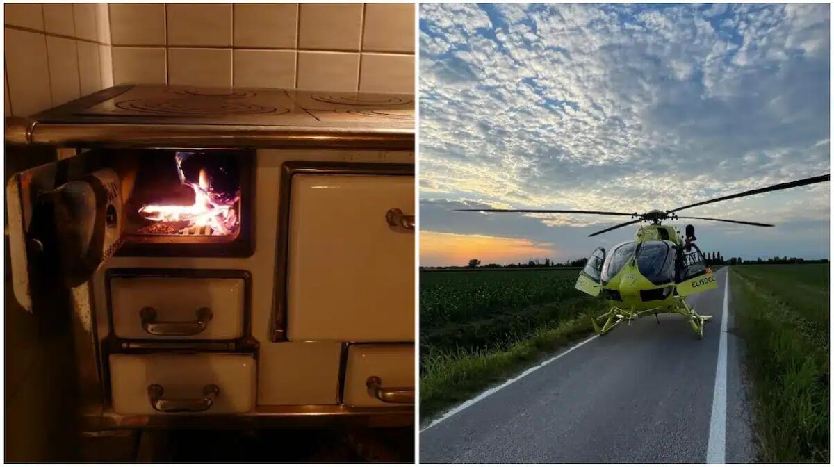 Esplode il caminetto nella cucina di casa: gravemente ustionata una donna, elitrasportata all'ospedale - 