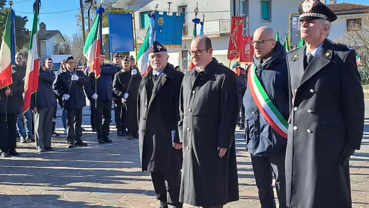 Gorgo di Latisana ricorda il sacrificio del carabiniere Enea Codotto, Medaglia d'Oro al valor militare -