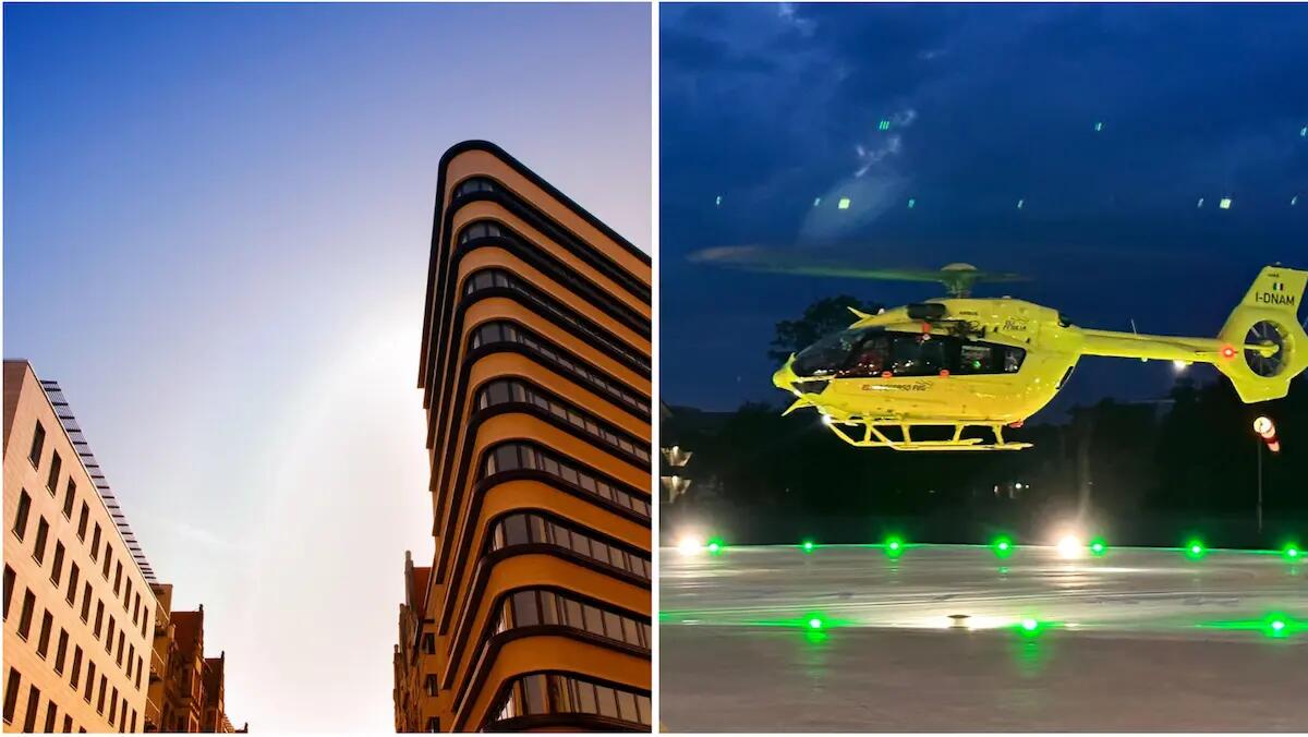 Giovane di 20 anni precipita da un residence a Grado: elitrasportato a Udine con fratture multiple - 