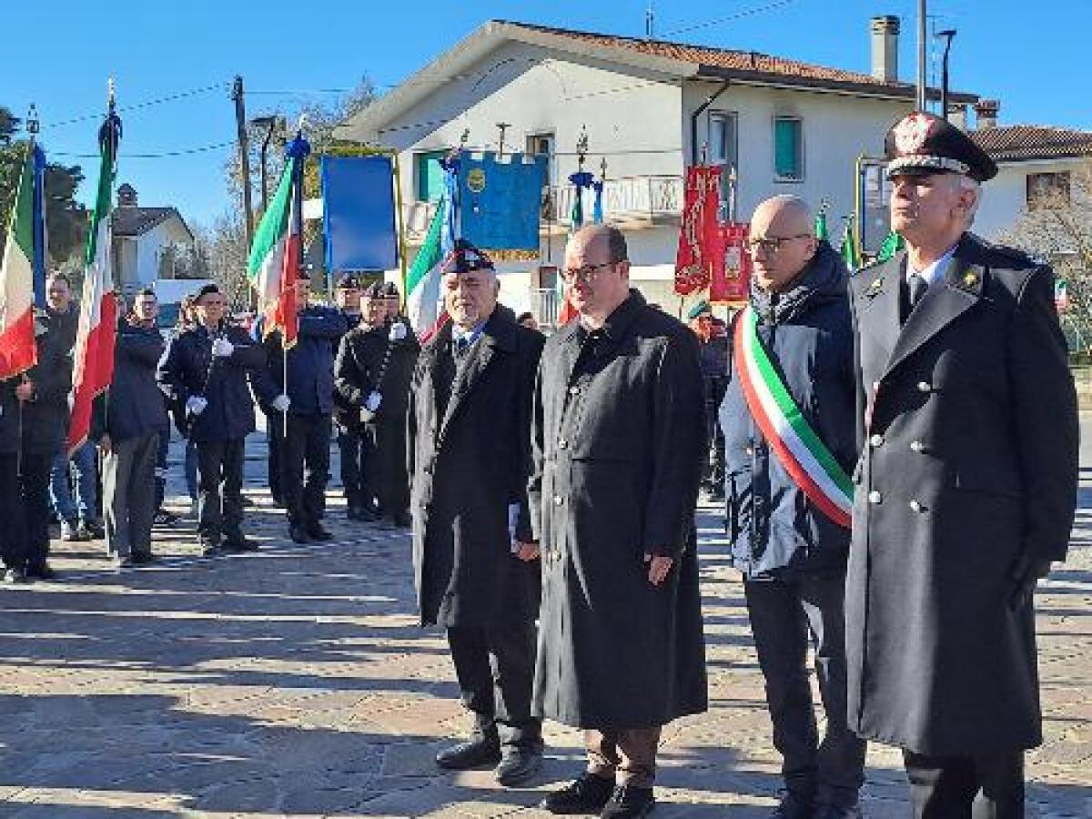 Commemorazione dell'appuntato Enea Codotto a Gorgo di Latisana - 