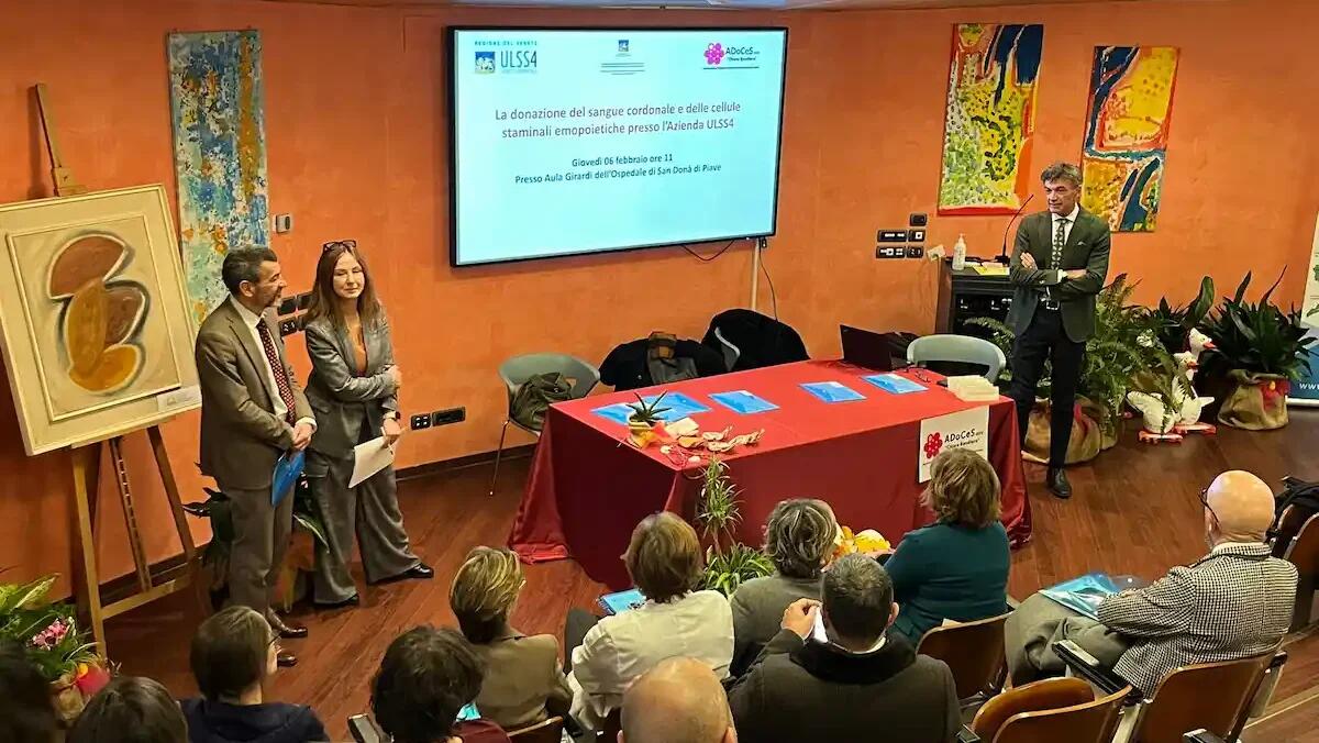 Adoces promuove la donazione di cellule staminali con nuovi progetti nel Veneto Orientale -