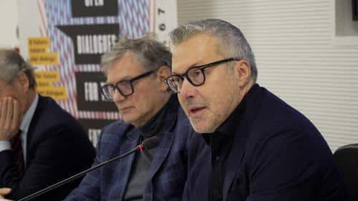 Presentazione terza edizione "Open dialogues for the Future" con l'assessore regionale Sergio Emidio Bini - 