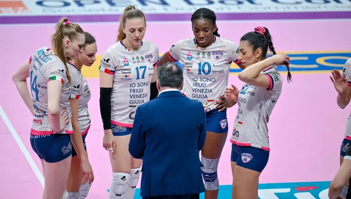 Trasferta amara a Cuneo: la CDA Talmassons Fvg esce sconfitta per 3-1 - 