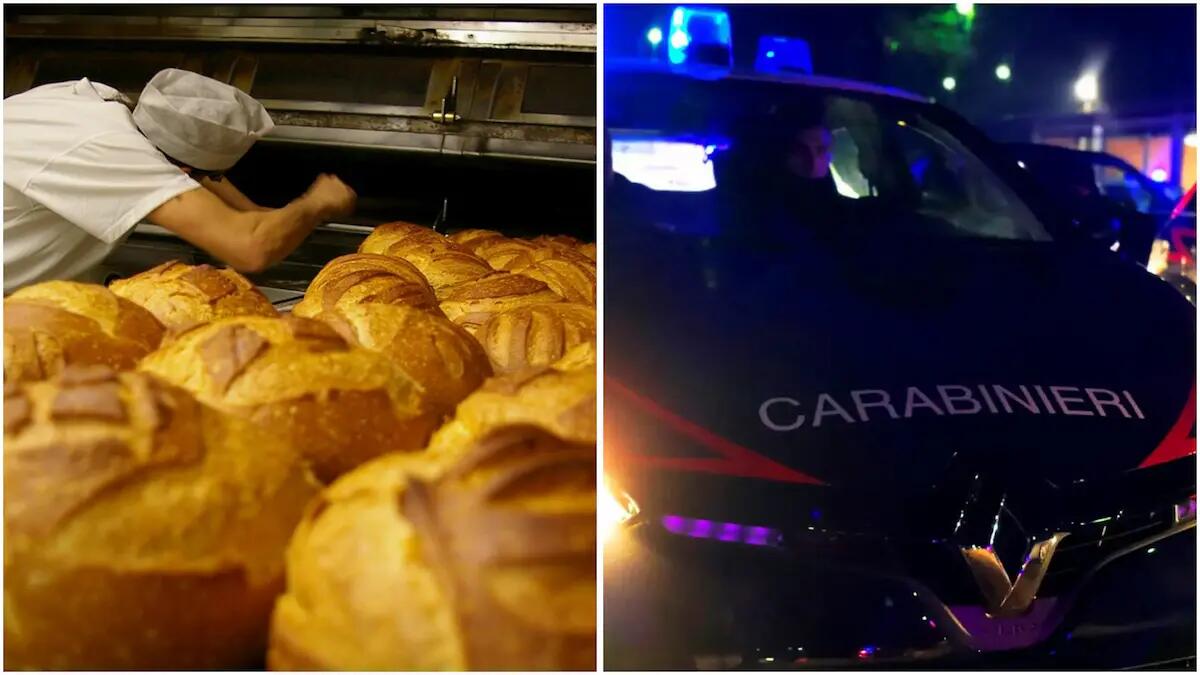 Paura in un panificio: fornaio minacciato di morte con un machete, i carabinieri sventano la rapina - 