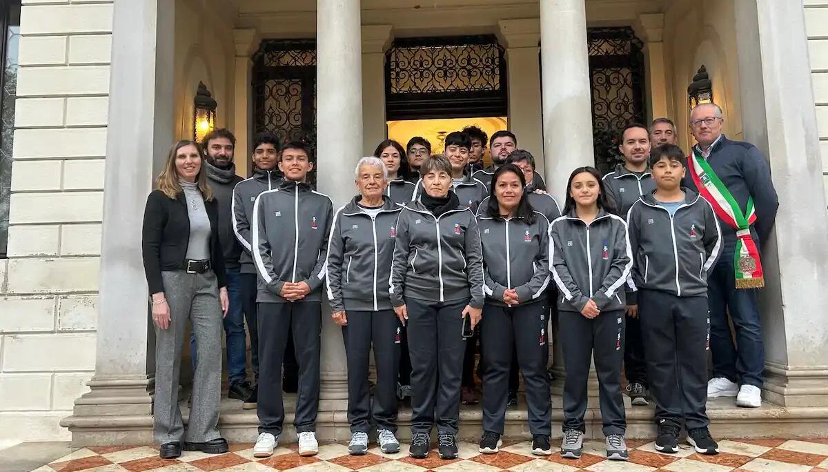 Quinto di Treviso accoglie una delegazione cilena di karate, in attesa del 2° Torneo "Dei dell'Olympo" - 