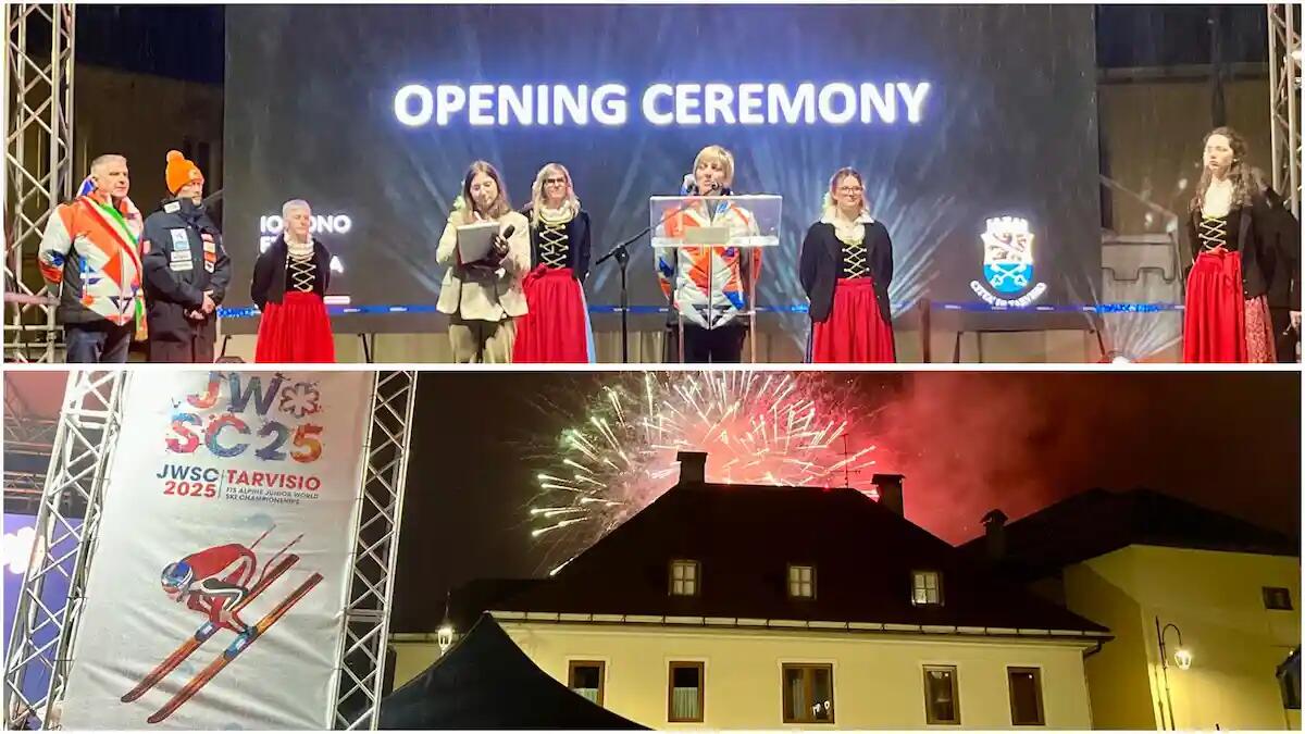 Tarvisio ospita i Mondiali Juniores di Sci Alpino 2025: l'apertura della manifestazione con Barbara Zilli - 