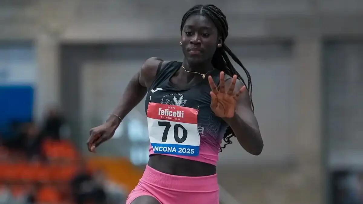 Nene Sane conquista l'argento ai Campionati Italiani Allievi indoor grazie alla squalifica di due atlete - 