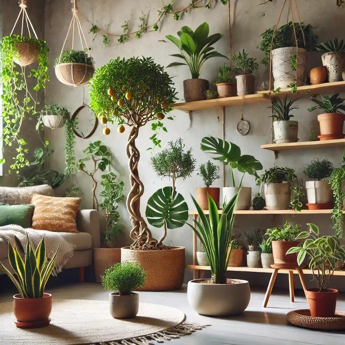 Aria più Pulita e Ambiente più Sano: Perché le Piante e i Bonsai in Casa Sono Essenziali - 