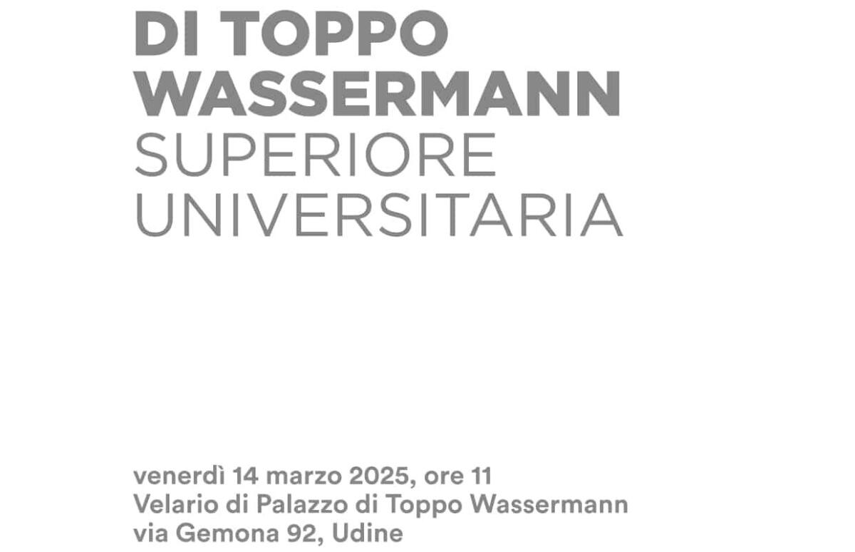 Al via l’anno accademico 2024-2025 della Scuola superiore “di Toppo Wassermann”, eccellenza a Udine - 