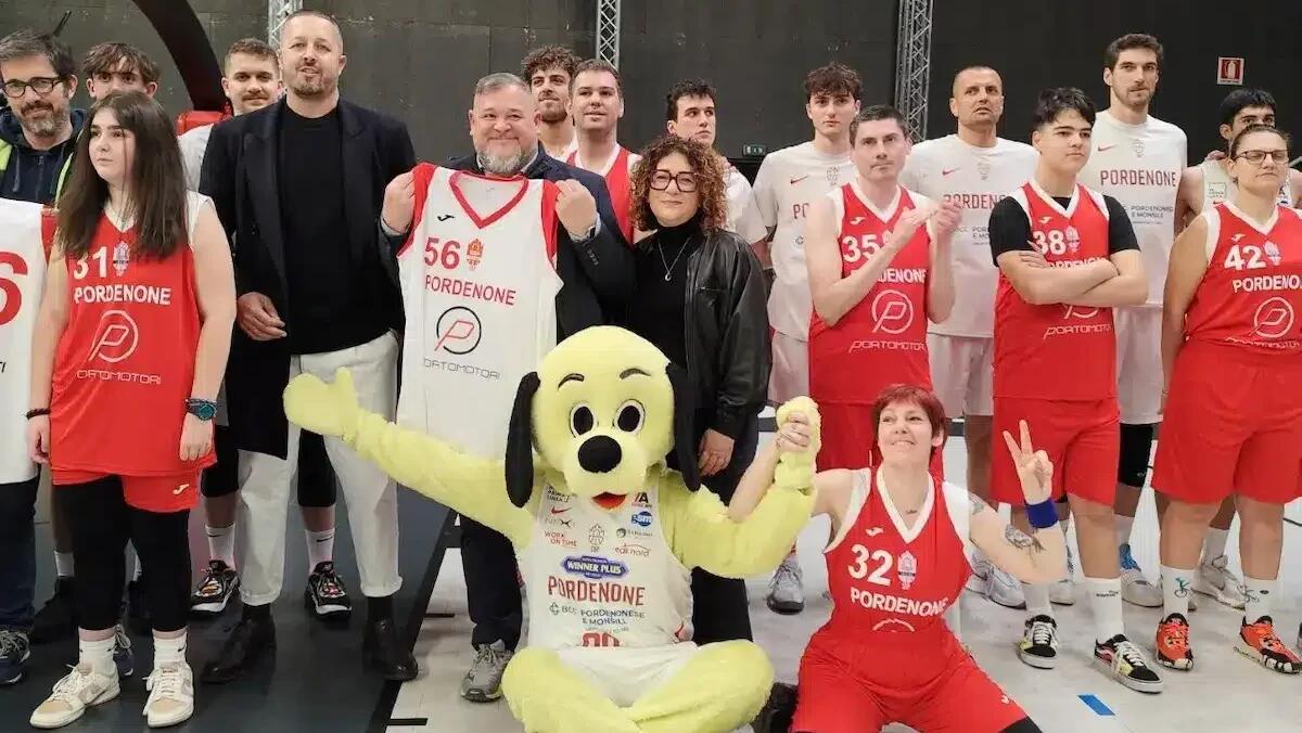 Portomotori e Sistema Basket Pordenone: una partnership per l'inclusività -