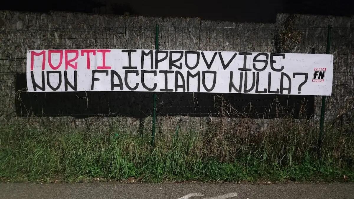 «Morti improvvise, non facciamo nulla?» Forza nuova chiede uno screening per tutti i vaccinati - 