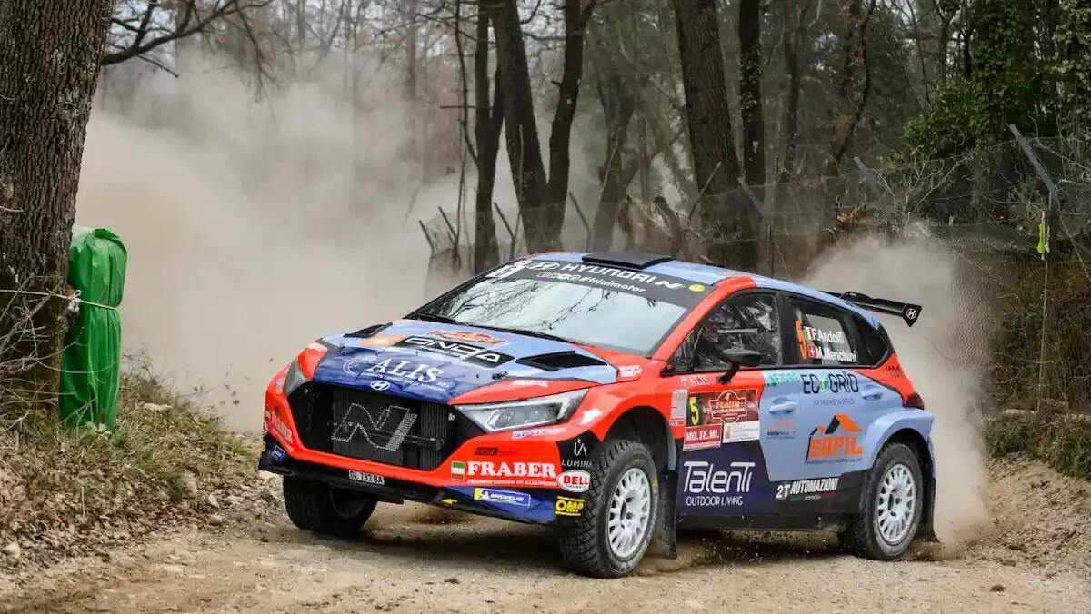 Rally Il Ciocco: Friulmotor in pista con la Hyundai i20 N Rally 2 e tre piloti in gara - 