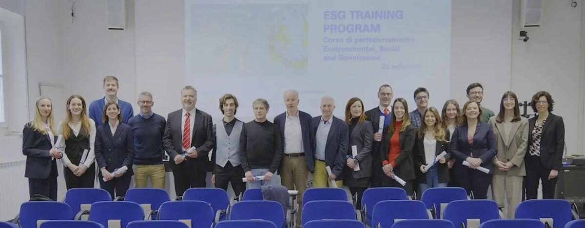 ESG Training Program: 21 imprenditori e dirigenti formati alla sostenibilità aziendale -