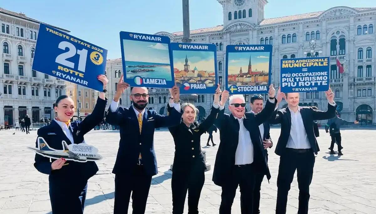 Ryanair raddoppia la flotta al Trieste Airport: in arrivo un secondo aereo per l’estate 2025 - 