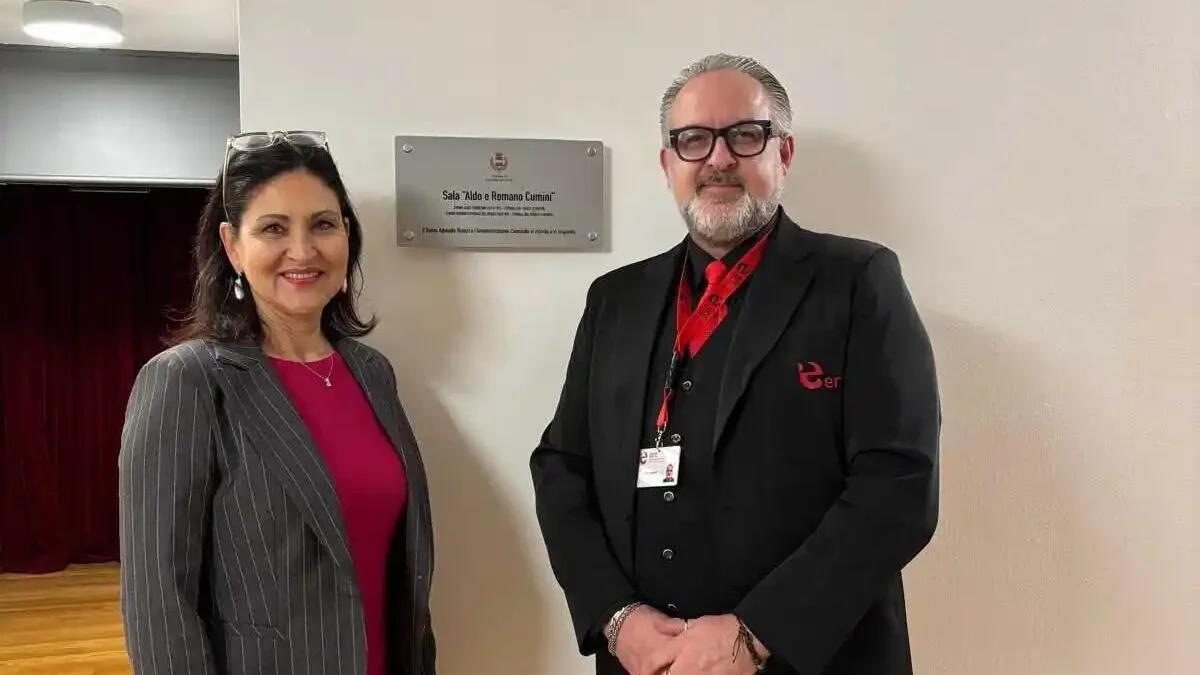 Cividale intitola il ridotto del Teatro Ristori ai F.lli Aldo e Romano Cumini - 