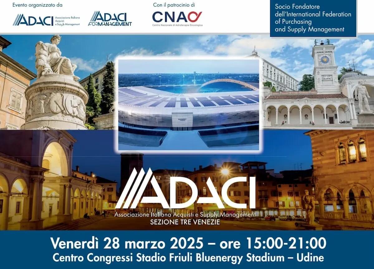 Supply Chain e resilienza: il 28 Marzo a Udine l’evento ADACI per chi vuole essere un passo avanti - 