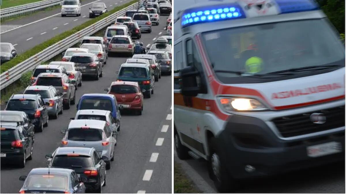 Furgone tampona un Tir in coda e finisce schiacciato: muore il conducente - 