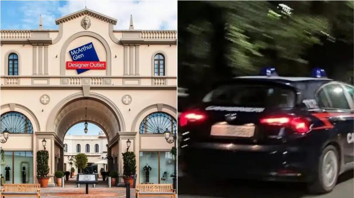 Rubano in 4 negozi dell'outlet e fuggono in auto con merce per 1200 euro: inseguiti e arrestati 4 peruviani - 
