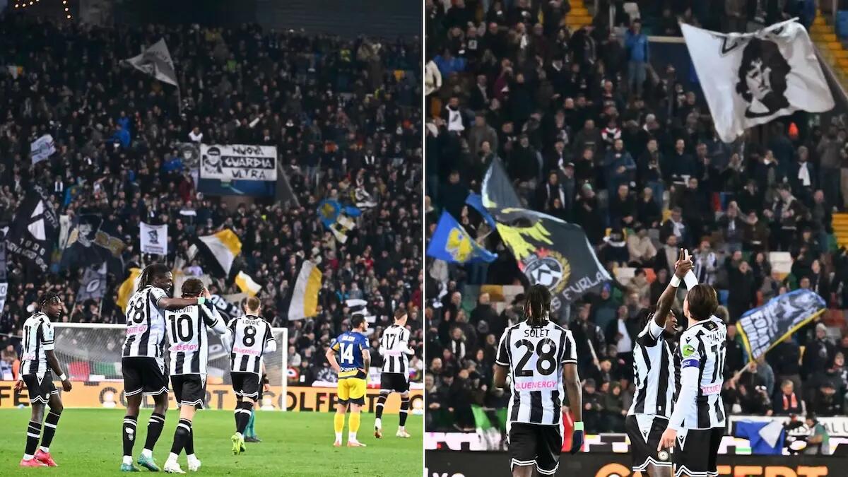 Udinese inarrestabile: terza vittoria consecutiva e un gruppo che sogna l’Europa - 