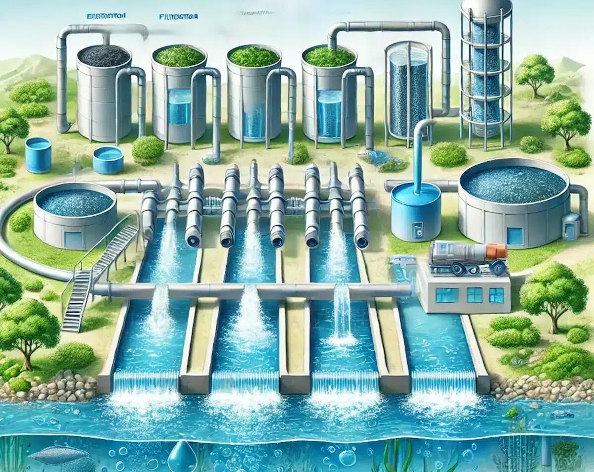 Come funziona un impianto di trattamento delle acque reflue spiegato semplice - 