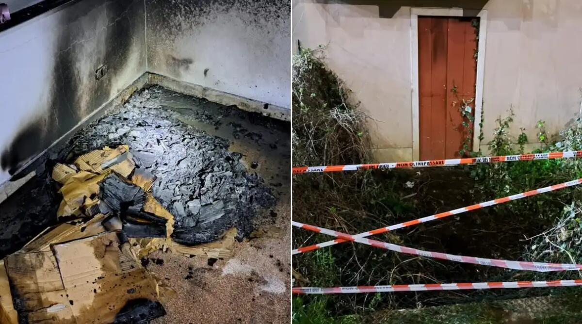 Incendio in un appartamento al primo piano di una palazzina: era usato come rifugio dai senzatetto - 