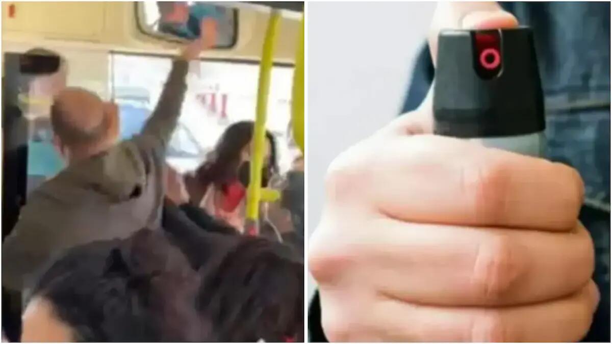 Autista non lo fa salire perché senza biglietto, 23enne spruzza spray urticante su un bus pieno di passeggeri - 