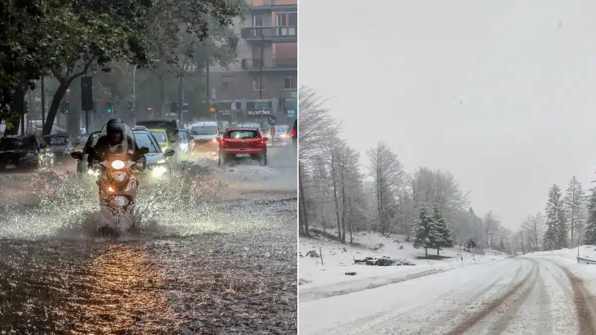 Piogge intense e ritorno della neve: maltempo a Nord Est per almeno 4 giorni - 